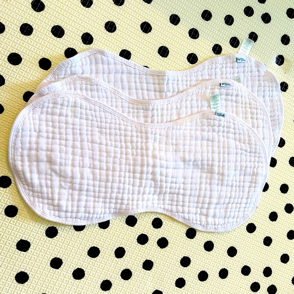 Green Sprouts Muslin Burp Cloths